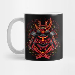 samurai head japan Mug